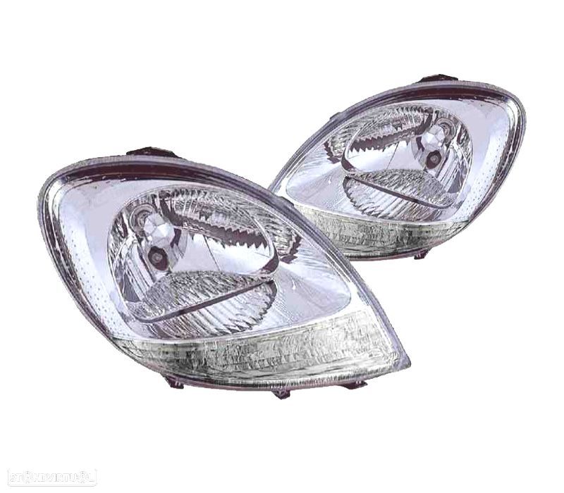 FARÓIS OPTICAS PARA RENAULT KANGOO II 03-08 KUBISTAR 04- - 1