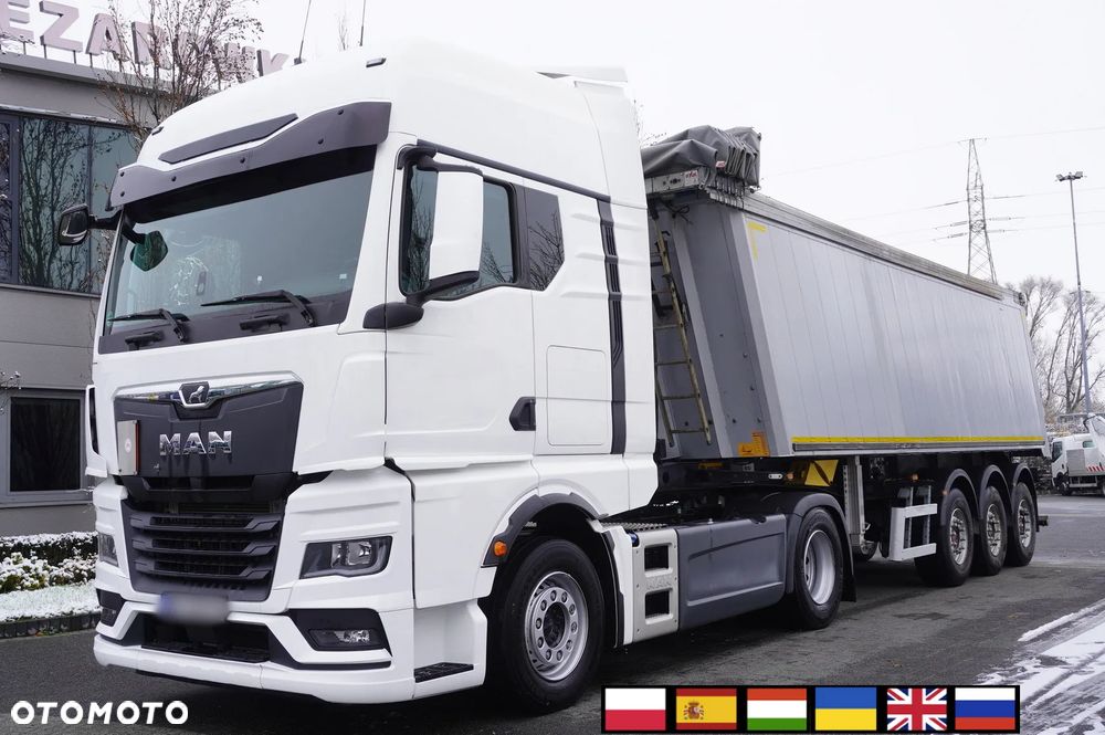 MAN TGX 18.510 E6 4×2 / Kab. sypialna / 2023 / Wielton NW-3 / poj. 38m3 - 1