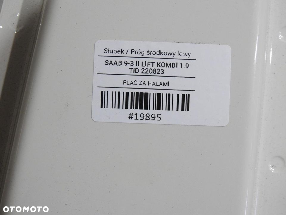PRÓG SŁUPEK LEWY TYŁ 283 SAAB 9-3 II KOMBI - 11