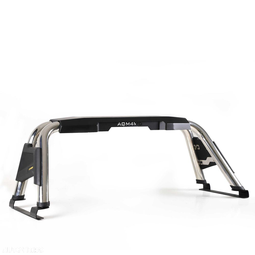 Rollbar Double Plus Chrome Toyota Hilux (2015-2024) AQM4WD PRB01 - 3