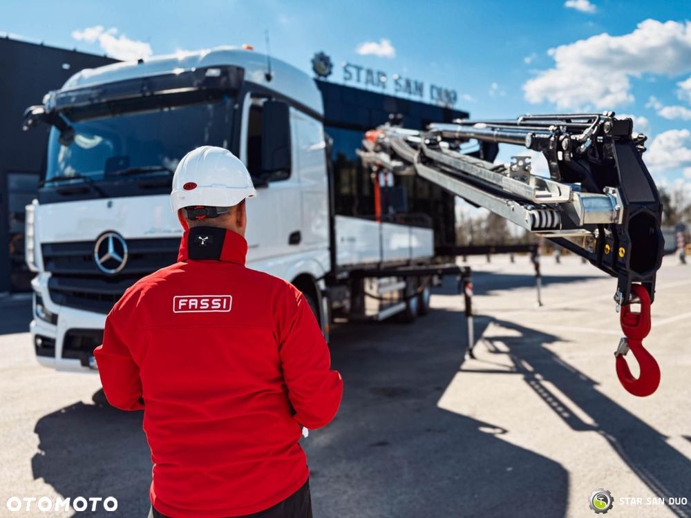 Mercedes-Benz ACTROS 3351 6x4 Fassi F485 Nowy ! Żuraw HDS Crane - 9