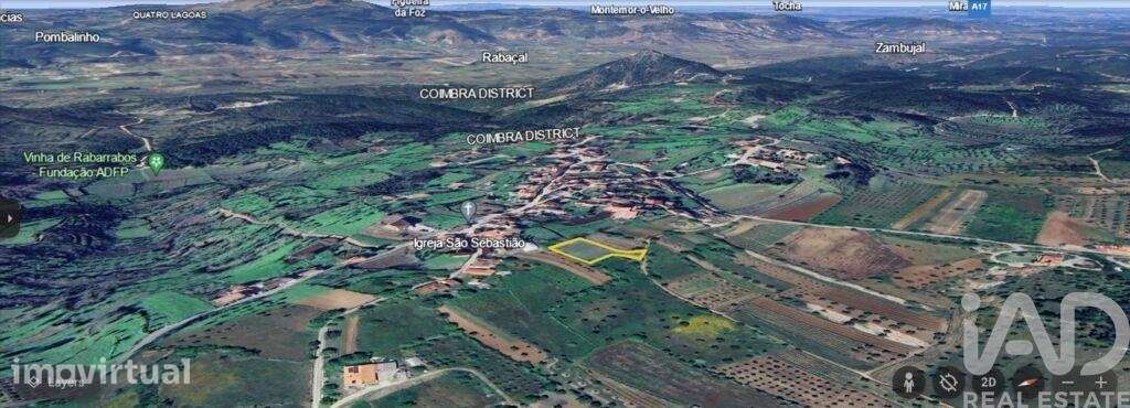 Terreno Agrícola em São Miguel, Santa Eufémia e Rabaçal de 1350,00 m2 - Grande imagem: 2/9