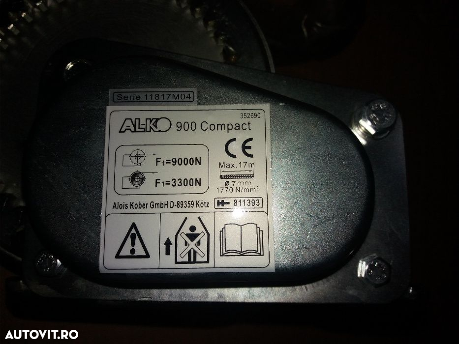 Troliu manual ALKO 900C - 6