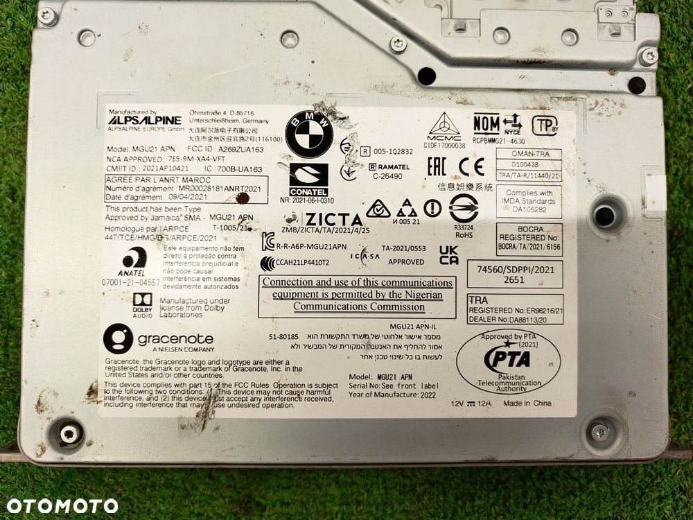 BMW 2 U06 RADIO NAVI NAWIGACJA 5A81AD6 - 2