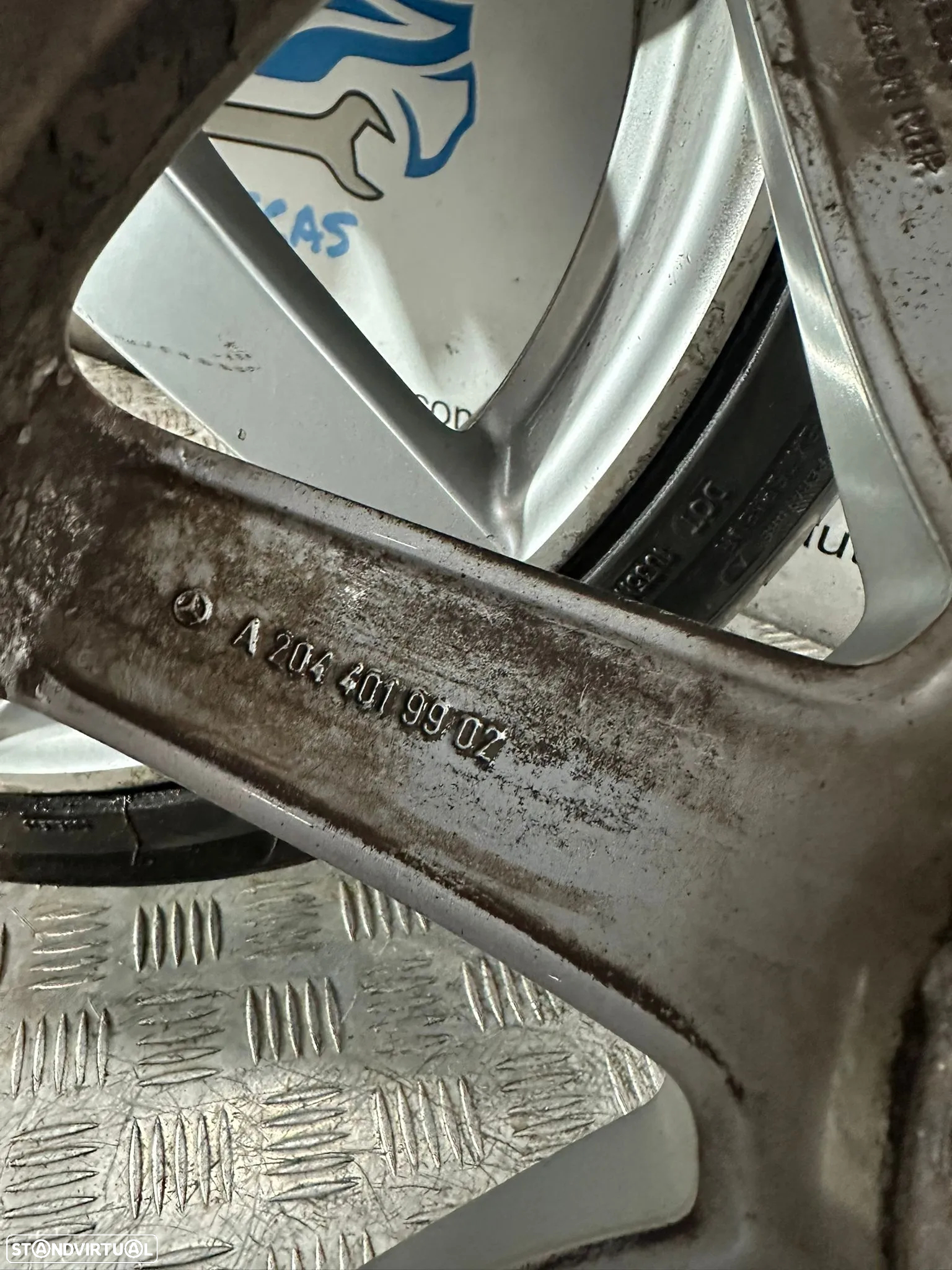 .Conjunto Jantes 18 Originais AMG Mercedes Benz 5x112 8J 8.5J ET50 ET54 - 10