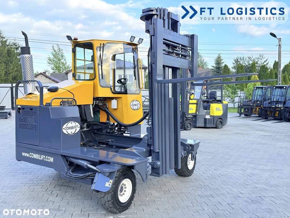 Combilift WÓZEK CZTEROKIERUNKOWY - WIELOKIERUNKOWY | COMBILIFT C5000XL | GAS | TRIPLEX 5550MM | POZYCJONER WIDEL | WOLNY SKOK | NOWE OPONY | PO SERWISIE | STAN IDEALNY | Szeroka oferta wózków czterokierunkowych i bocznych, dopasowanych do różnorodnych potrzeb i zastosowań - 27