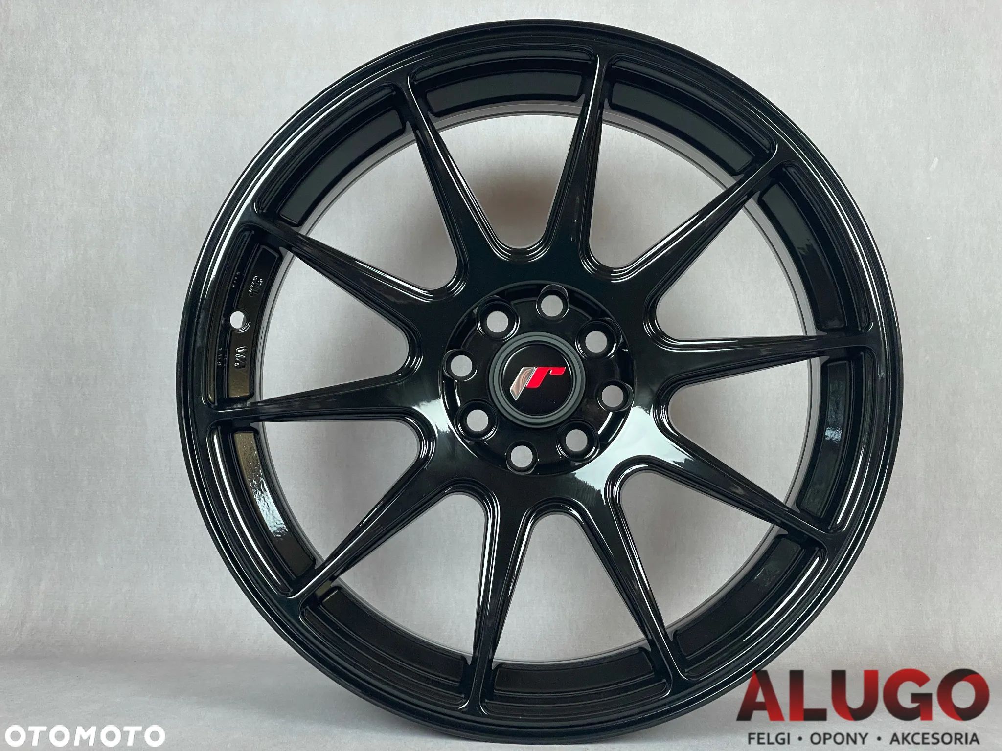 Alufelgi JR 18 5x114,3/120 Felgi BMW E32 E34 E38 E60 Nowe Czarne - 1
