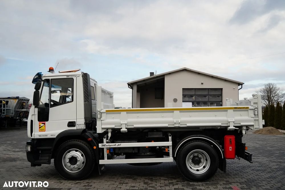 Iveco EUROCARGO 160 E22 / BASCĂLĂTOR 3 DIRECȚII / HIDRODOXIE LATERALĂ / BORDMATIC / EURO 5 EEV - 13
