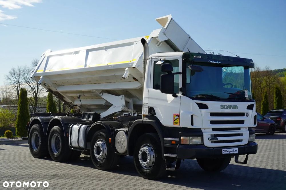 Scania 380 / 8x4 / WYWROTKA / HYDROBURTA / BORDMATIC / SPROWADZONA / ŁADOWNOŚĆ : 18500 kg - 11