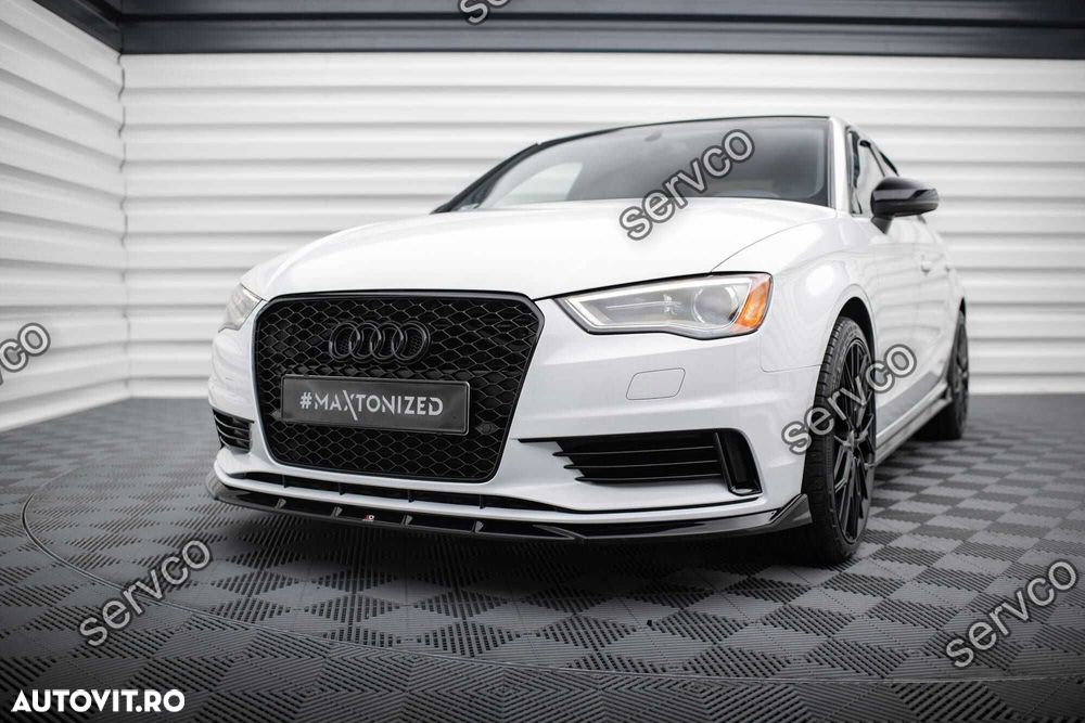Prelungire bara fata Audi A3 8V Sedan 2013-2016 v30 - Maxton Design - 3