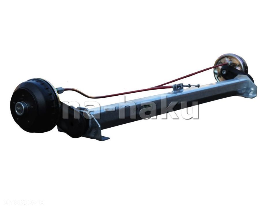 Oś hamowana AL-KO 1700mm 1350kg 5x112 przyczepy lawety