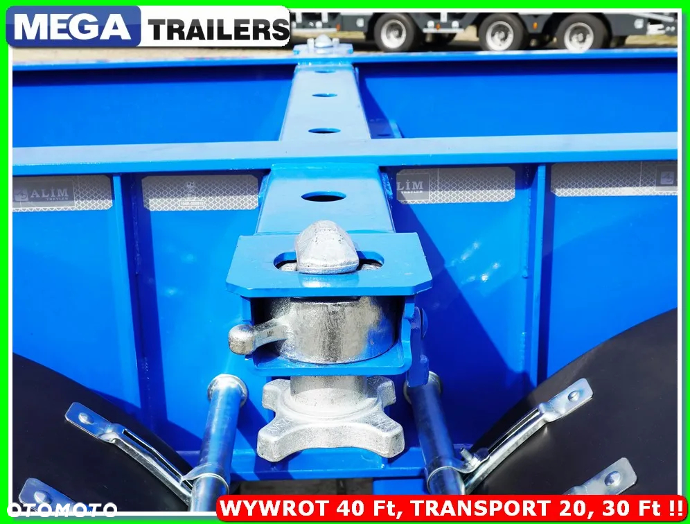 Mega 65 m³ wywrotka na kontener 40 Ft / do 44,0 T DMC zestawu !!! - 18