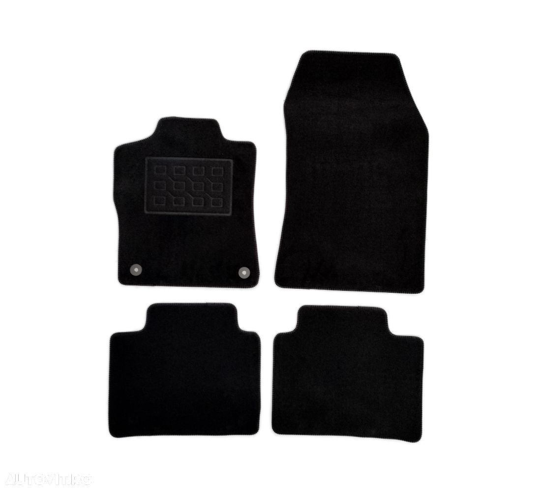 Set covorase mocheta Peugeot 408 2023-, negru - 1