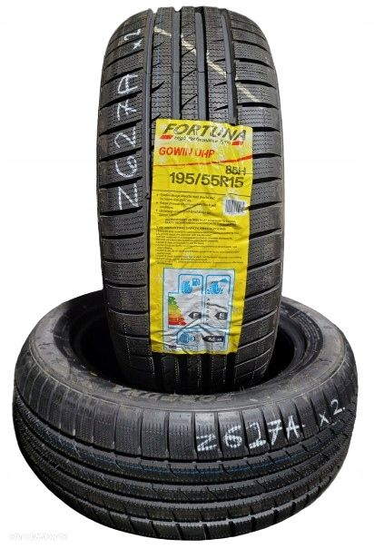 2x Fortuna Gowin UHP 195/55R15 85H Z627A