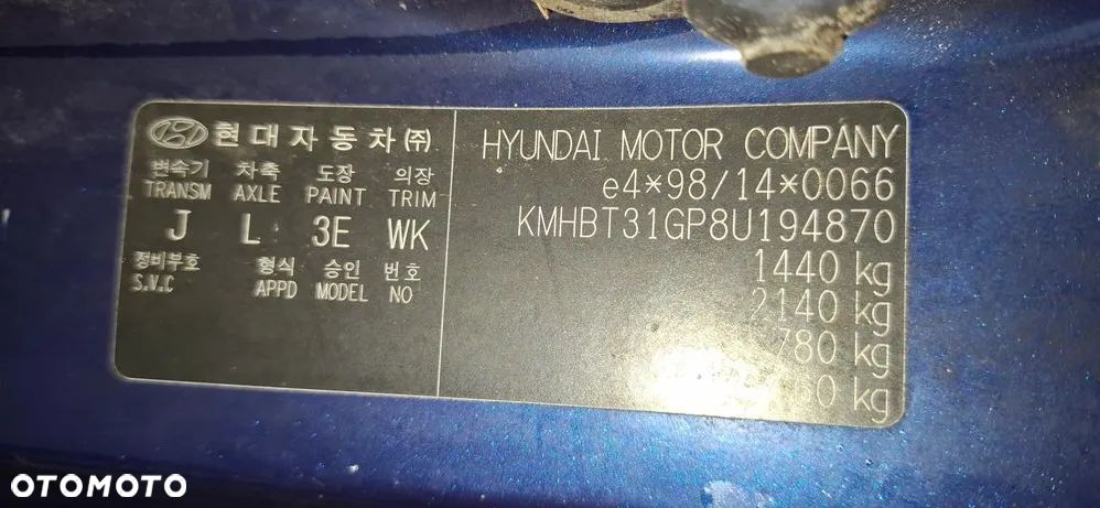 Hyundai Getz  1,1 na części - 9