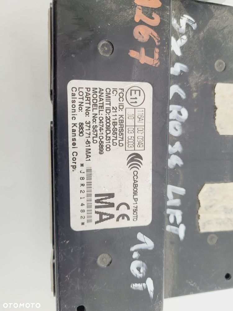 STEROWNIK MODUŁ KEYLESS SUZUKI SX4 S-CROSS 37171-61MA1, #1267 - 5