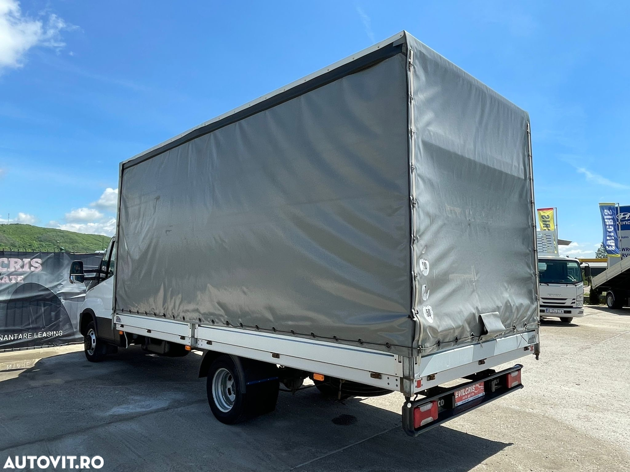 Iveco Daily 35C14 Prelata 10 EUROPALETI AXA DUBLA SPATE - 8