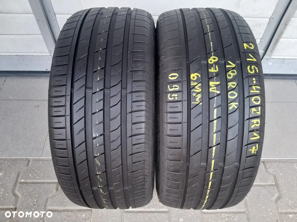 (O95) 215/40ZR17 18r 6,3mm 87W XL Rant ochronny / Nexen N'fera SU1