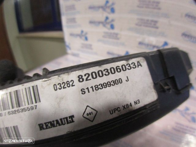 Caixa Fusiveis 8200306033A RENAULT MEGANE 2 2003 1.5DCI 80CV 5P CINZA ORIGINAL - 3