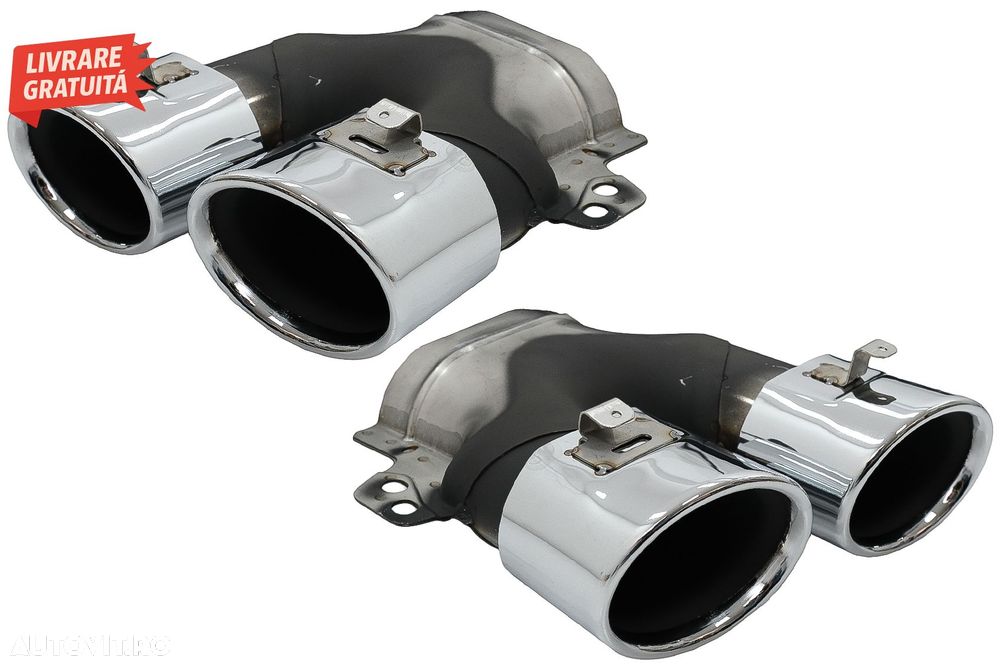 Difuzor cu ornamente evacuare Mercedes C-Class W205 S205 (2014-2020) C43 Design pe- livrare gratuita - 10