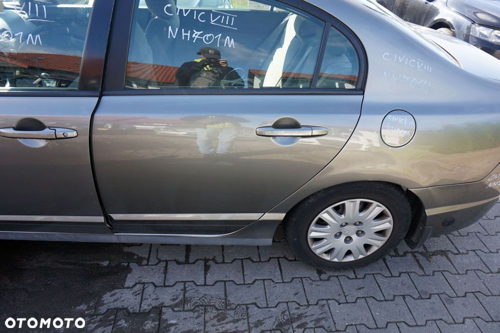 DRZWI TYLNE LEWE CIVIC VIII SEDAN NH701M  SZARY HONDA 2006-2010 - 3