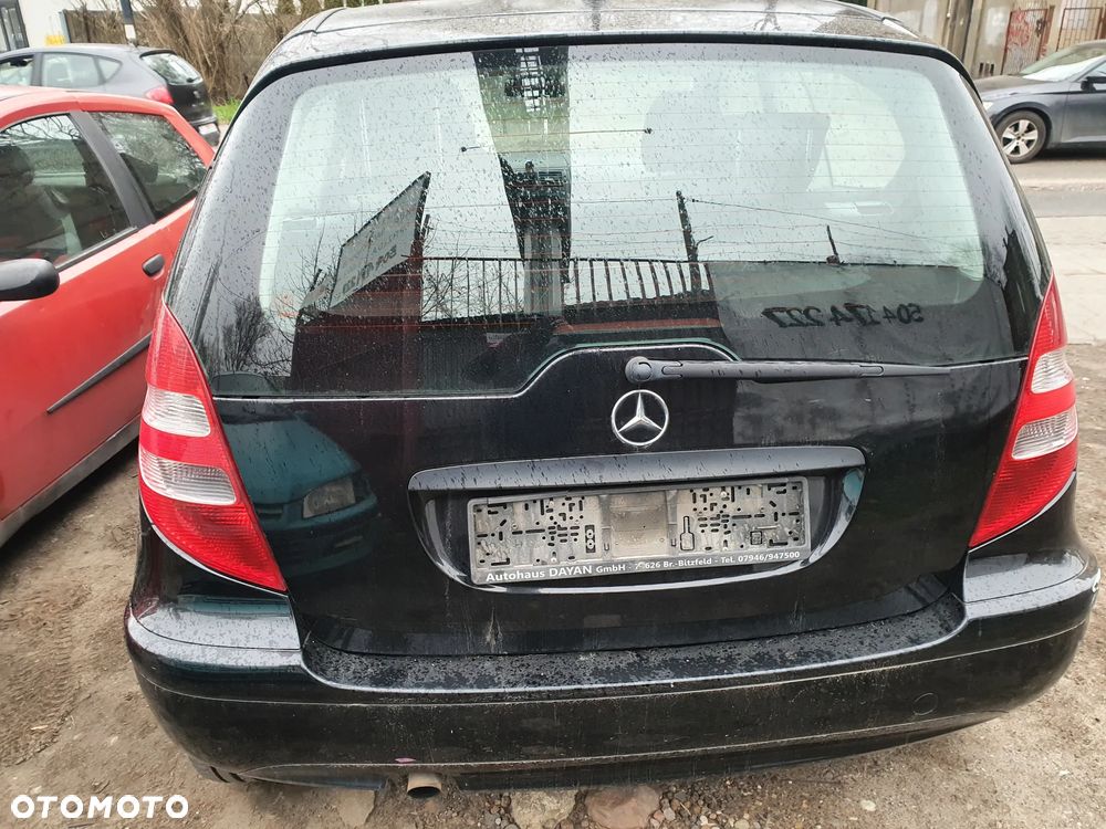 W169 silnik 1,5 benzyna 70 kW zderzak drzwi lewe błotnik lampa przód tył prawa lewa skrzynia Mercedes na części - 4