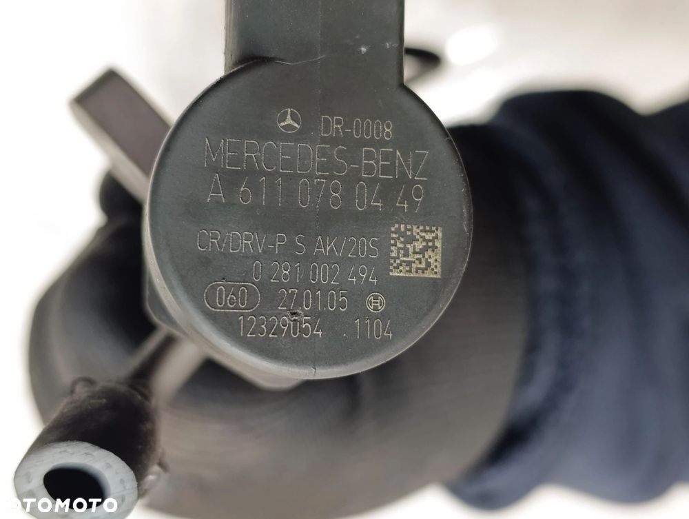 Smart Forfour I listwa wtryskowa czujnik ciśnienia 1,5CDI Colt VI DID A 611 078 04 49 - 2