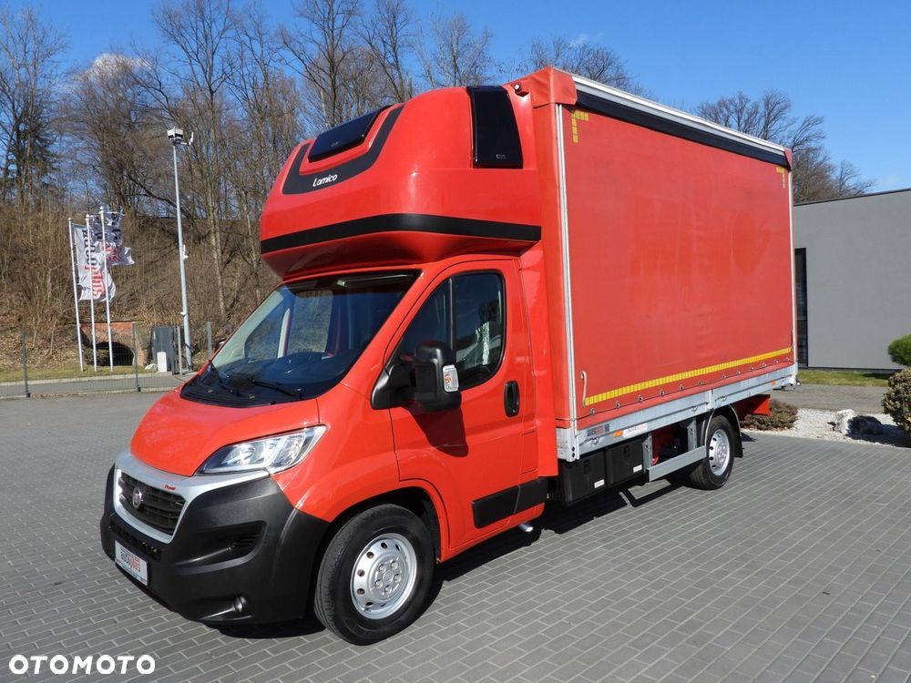 Fiat DUCATO PLANDEKA 8 PALET WEBASTO TEMPOMAT NAWIGACJA KLIMATYZACJA  180KM - 7