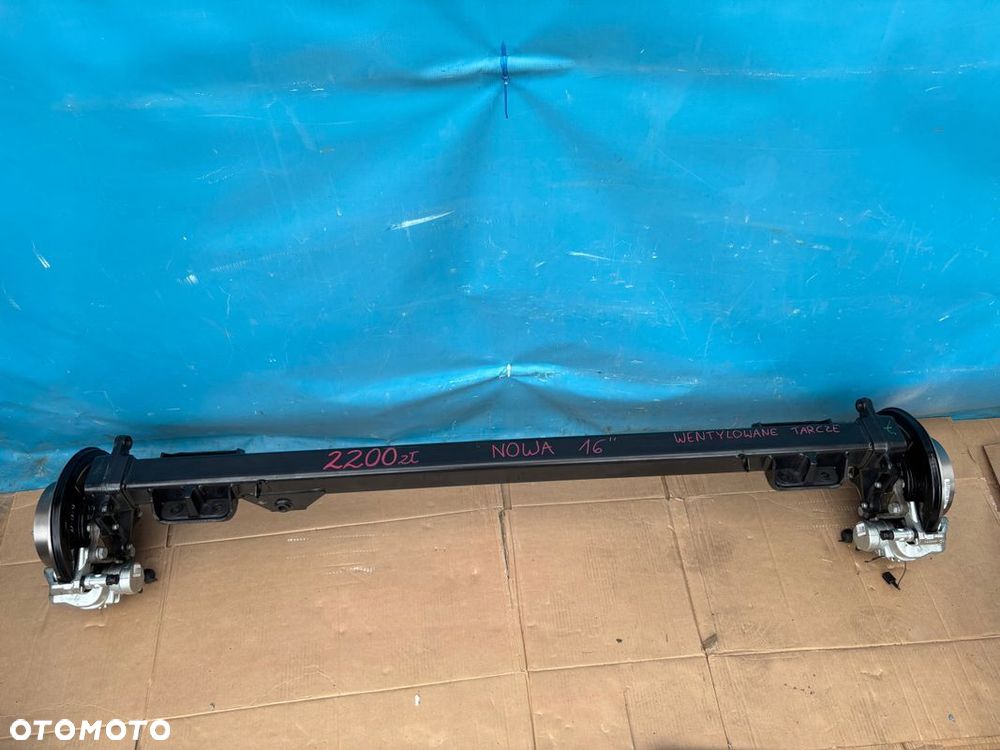 DUCATO JUMPER BOXER 14- OŚ TYLNA na koła 16 Wzmocnione Wentylowane Hamulce - 2