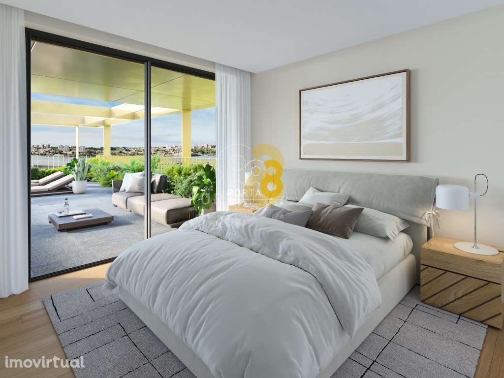 Apartamento T3, com terraço 75m2Junto ao douro - Grande imagem: 4/63