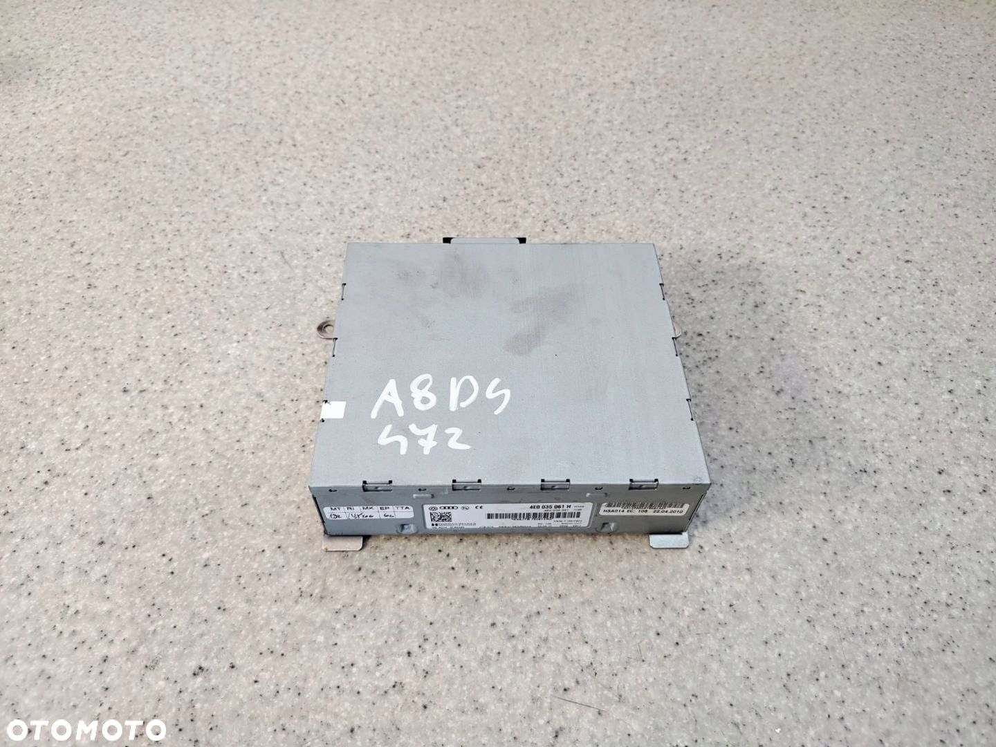 STEROWNIK MODUŁ TUNER RADIA AUDIA A8 D4 4H 4E0035061H - 1