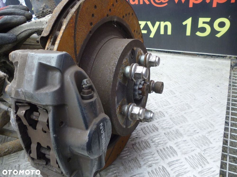 UKŁAD HAMULCOWY TYŁ TARCZE ZACISKI NISSAN 370Z - 3