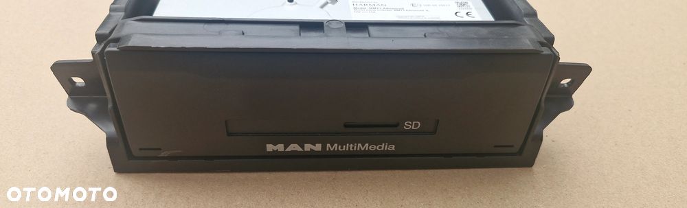 MAN TG3 TGX TGS RADIO MULTIMEDIA SD MMT 81.28100.6073 - 1