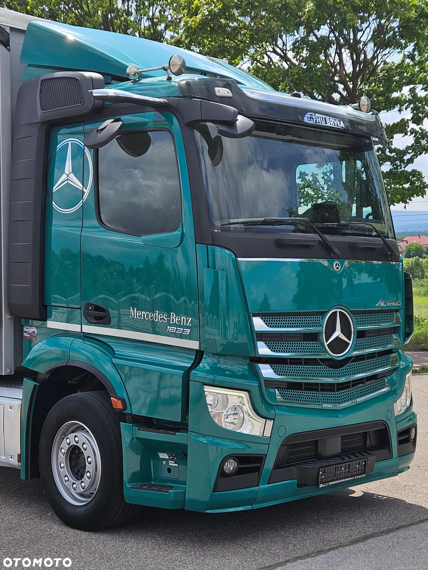 Mercedes-Benz ACTROS 1833 / BURTO-FIRANKA / WINDA / 18 PALET / 8600 ŁADOWNOŚĆ / AUTOMAT / DUŻY SILNIK / 10.2019  ROK / SYPIALKA / LEDY / KAMERY / VIRTUAL COCPIT/ JAK NOWY - 8