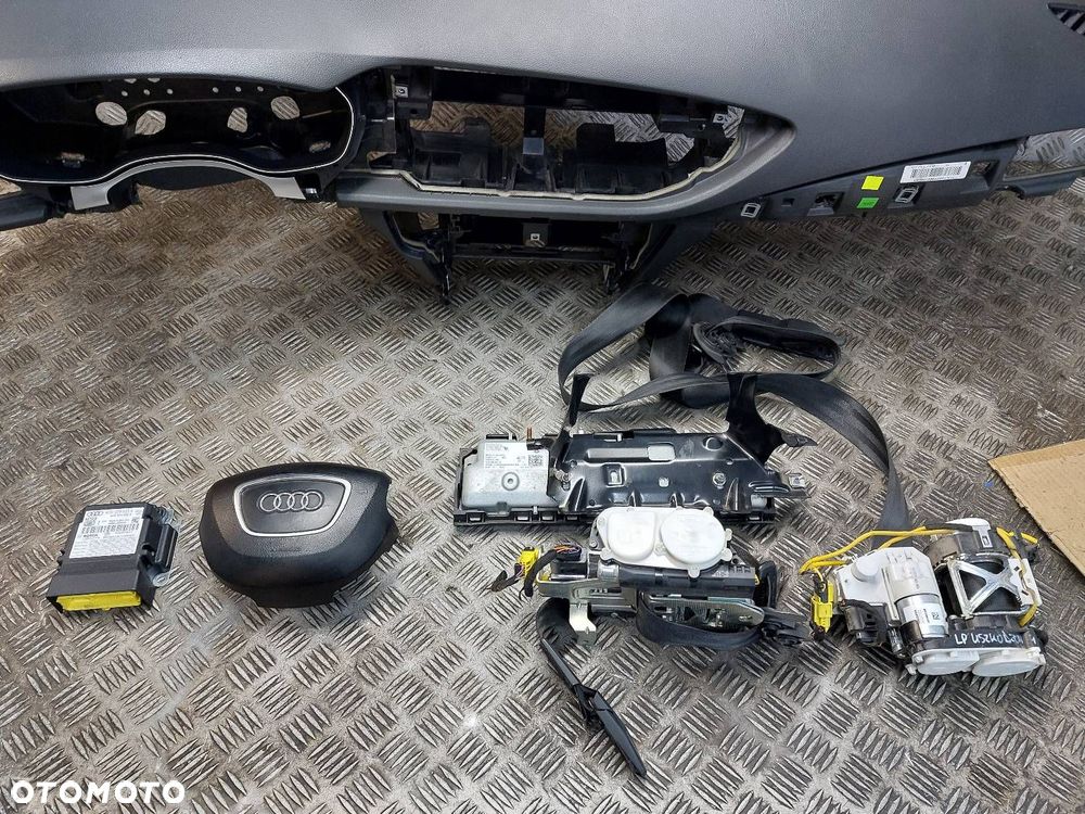 ZESTAW AIRBAG KOKPIT POD HEAD UP PODUSZKI PASY AUDI A7 4G EU EUROPA - 2
