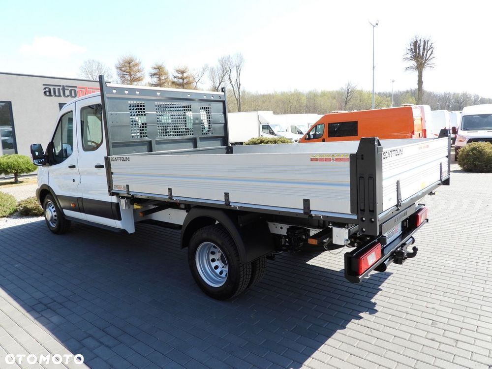 Ford TRANSIT WYWROTKA TROJSTRONNA PODWÓJNA KABINA DOKA 7 MIEJSC TEMPOMAT BLIŹNIACZE KOŁA KLIMATYZACJA  130KM - 12