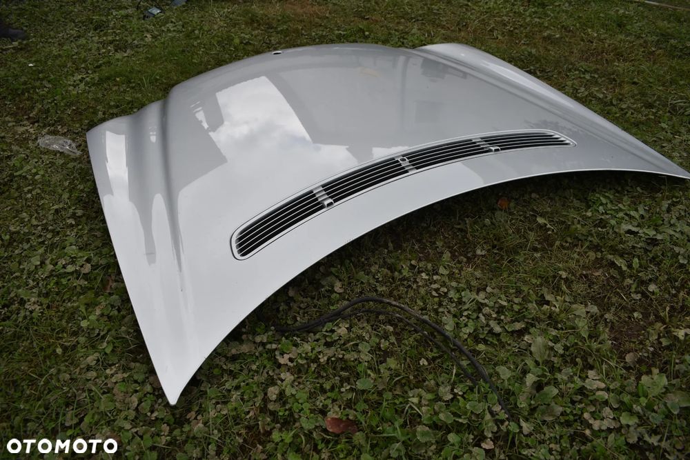 MERCEDES W211 MASKA POKRYWA SILNIKA 775 ORG LAKIER ALUMINIOWA LEKKI GRAD - 13