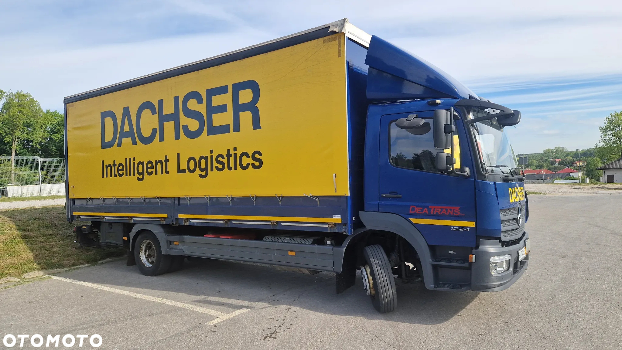 Mercedes-Benz Atego 1224 z Niemiec Firanka - 22