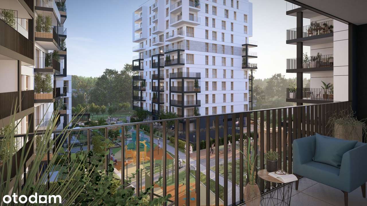 4-pokojowe mieszkanie 75m2 + balkon Bez Prowizji