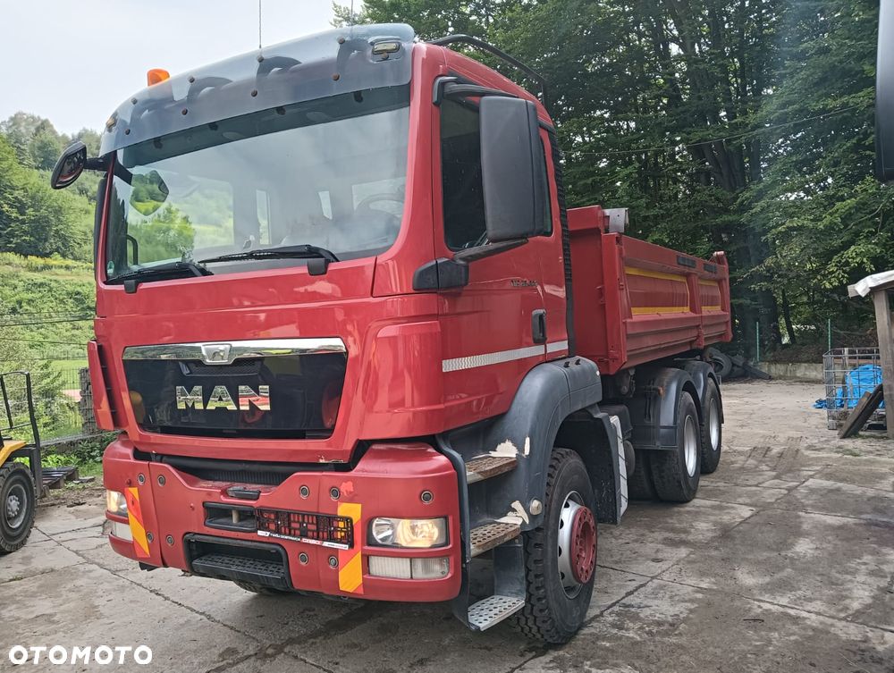 MAN TGS 26.440 6x4 Wywrotka 3-Stronna Bordmatik | Hydroburta | Euro 5 | 2013 R. - 2