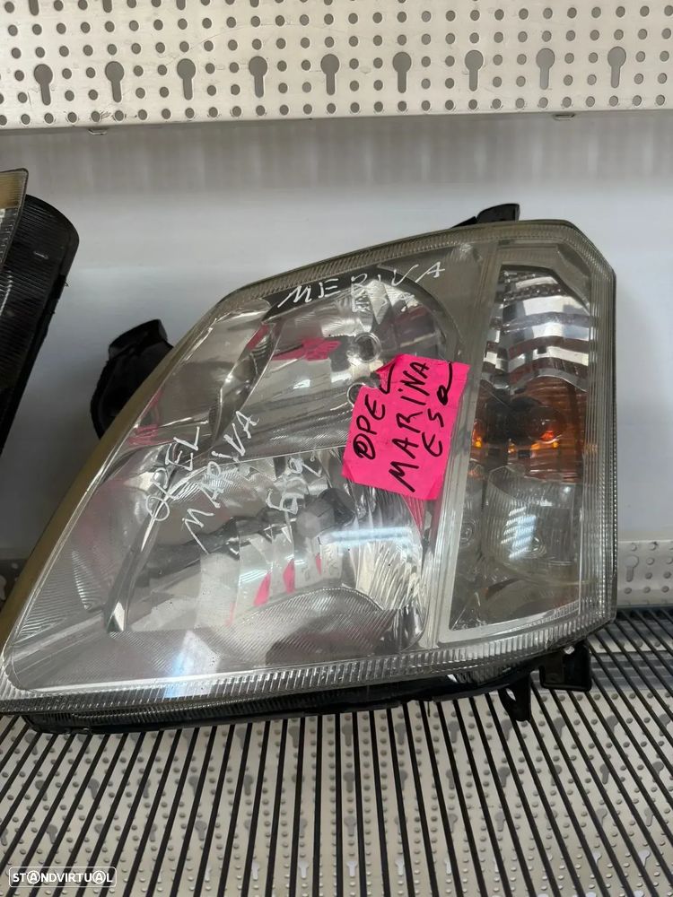 Farol opel meriva esquerdo - 1