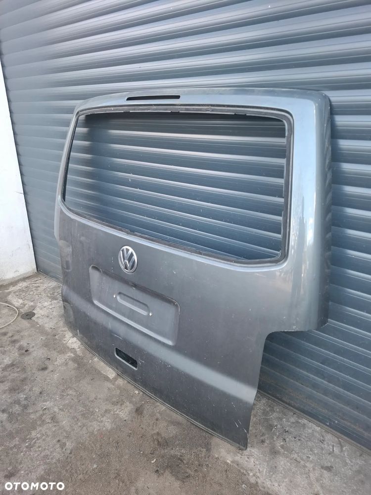 KLAPA TYLNA TYŁ BAGAŻNIKA VW T5 MULTIVAN CARAVELLE BEZ RDZY - 4