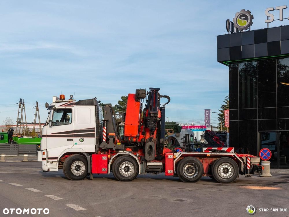 Volvo FH 520 8x2 PALFINGER PK 100002 HDS Żuraw Fly Jib - 9