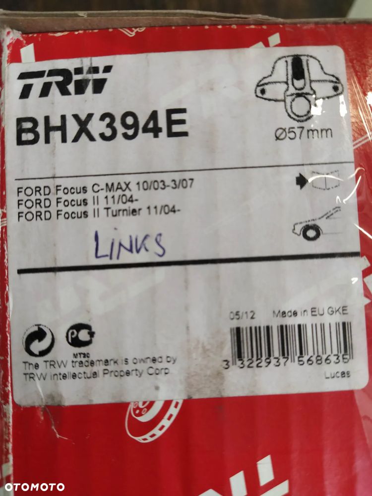 FORD C-MAX ECOSPORT FOCUS GRAND C-MAX KUGA VOLVO C30 C70 S40 V40 V50 ZACISK HAMULCOWY LEWY PRAWY PRZÓD PRZEDNI NOWY - 10