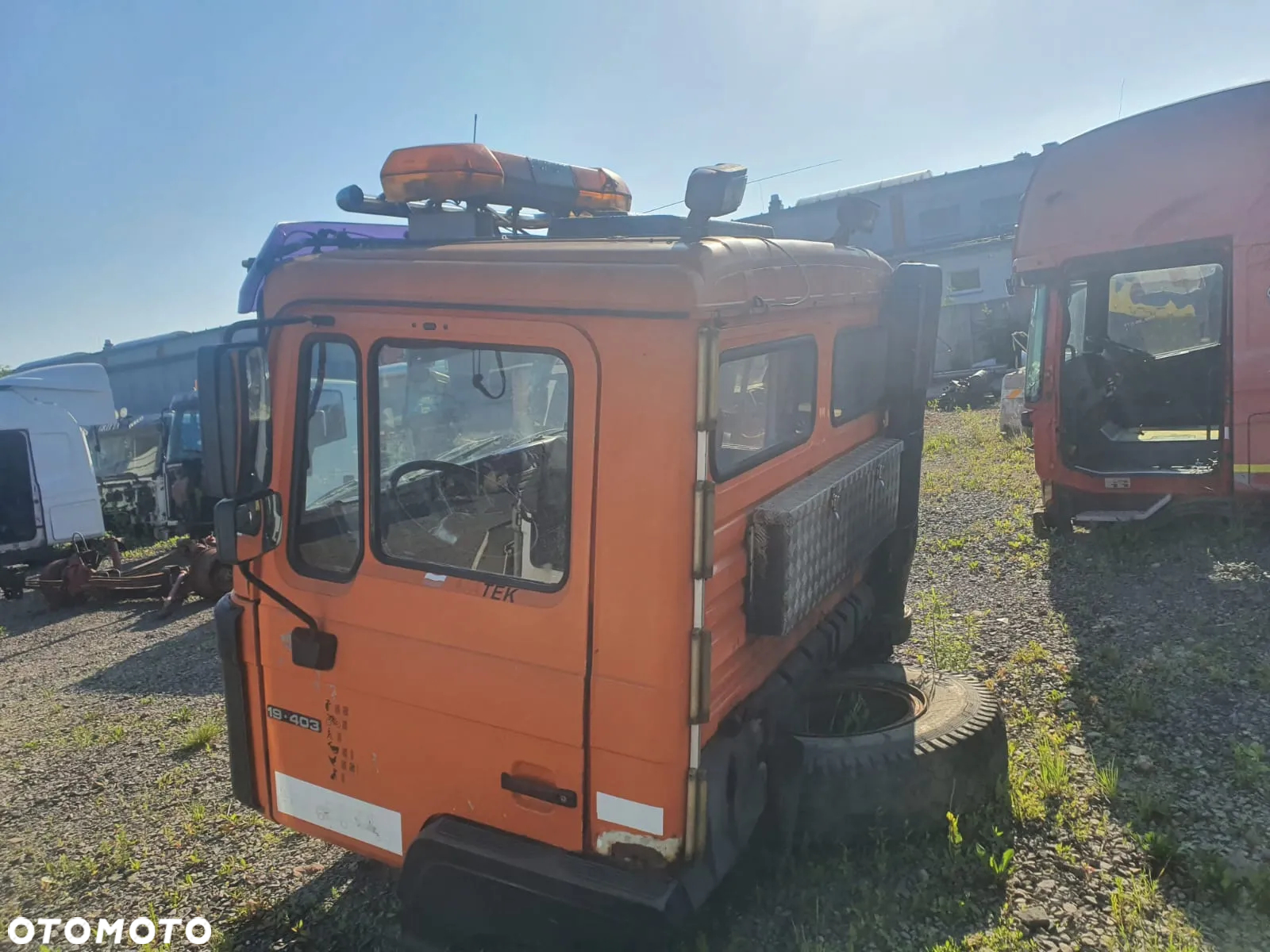 KABINA KABINY MAN F2000  BUDOWLANA - 3