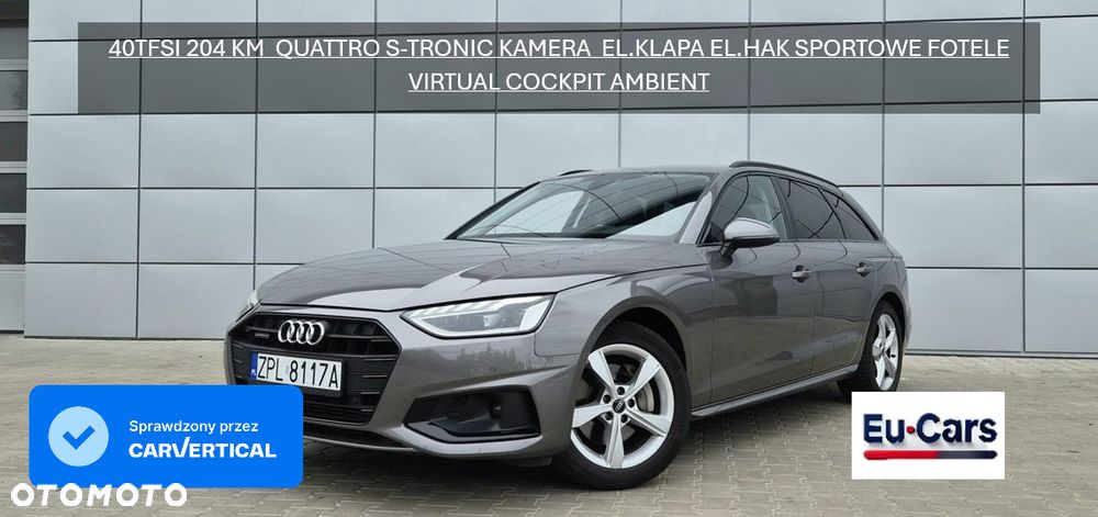 Audi A4 Avant 40 TFSI quattro S tronic advanced