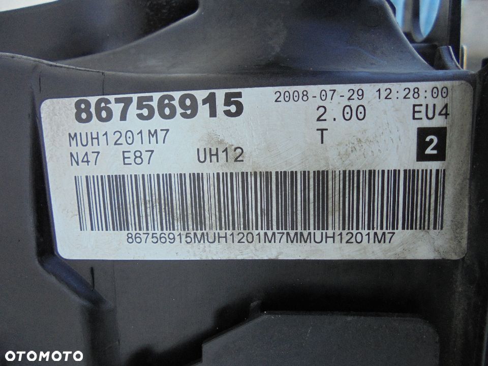 SILNIK 2.3D Bi TURBO SŁUPEK N47 BMW E87 E81 E82 F-VAT - 5