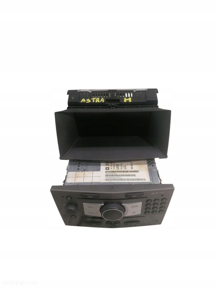 radio cd nawigacja wyświetlacz opel astra iii h 383555646 - 1