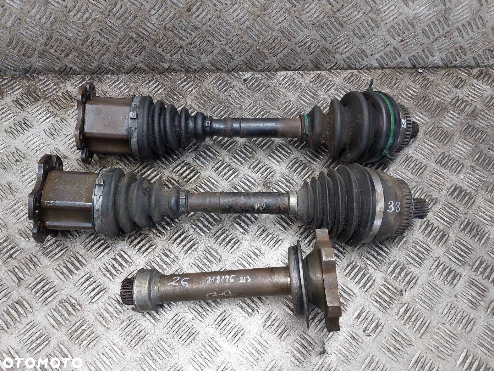 PÓŁOŚ LEWY + PRAWY PRZÓD 6B SHARAN MK1 LIFT 1.9 TDI GALAXY ALHAMBRA - 1