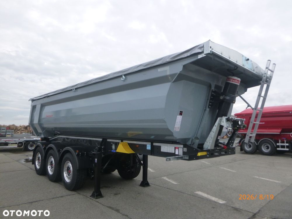 Schwarzmuller Stalowa wywrotka/ 25 m3/ Elektr. dach/ Alufelga - 4